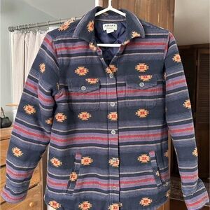 Ariat Southwestern Quilted Shirt Jacket
